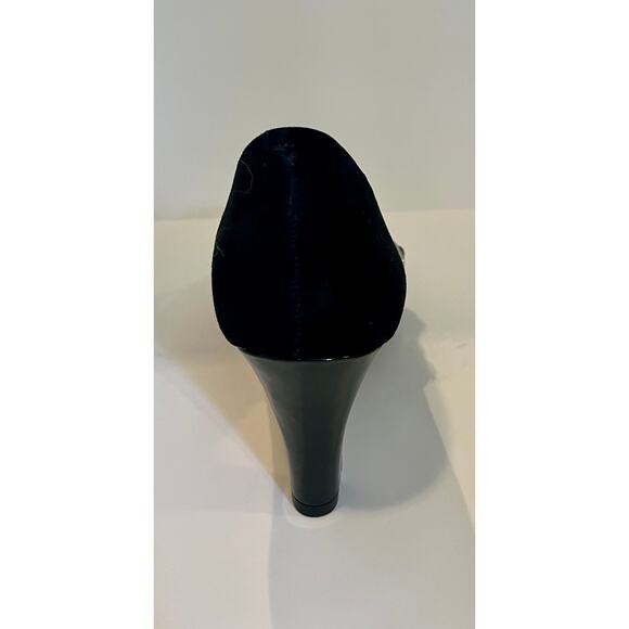 Giani Bernini Black Memory Foam Heels, Size 9, Vallay style - Picture 3 of 11